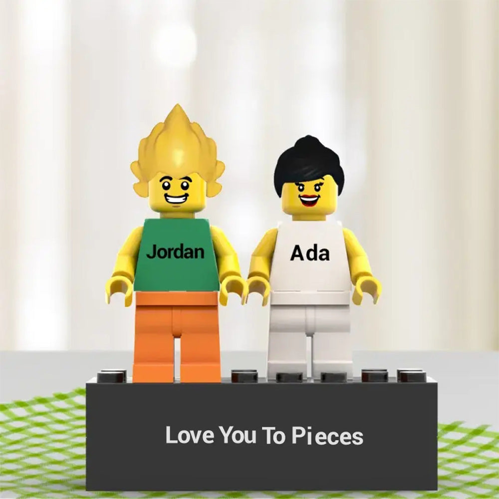 Turn Your Photo Into a Custom Couple Mini Figure ❤️