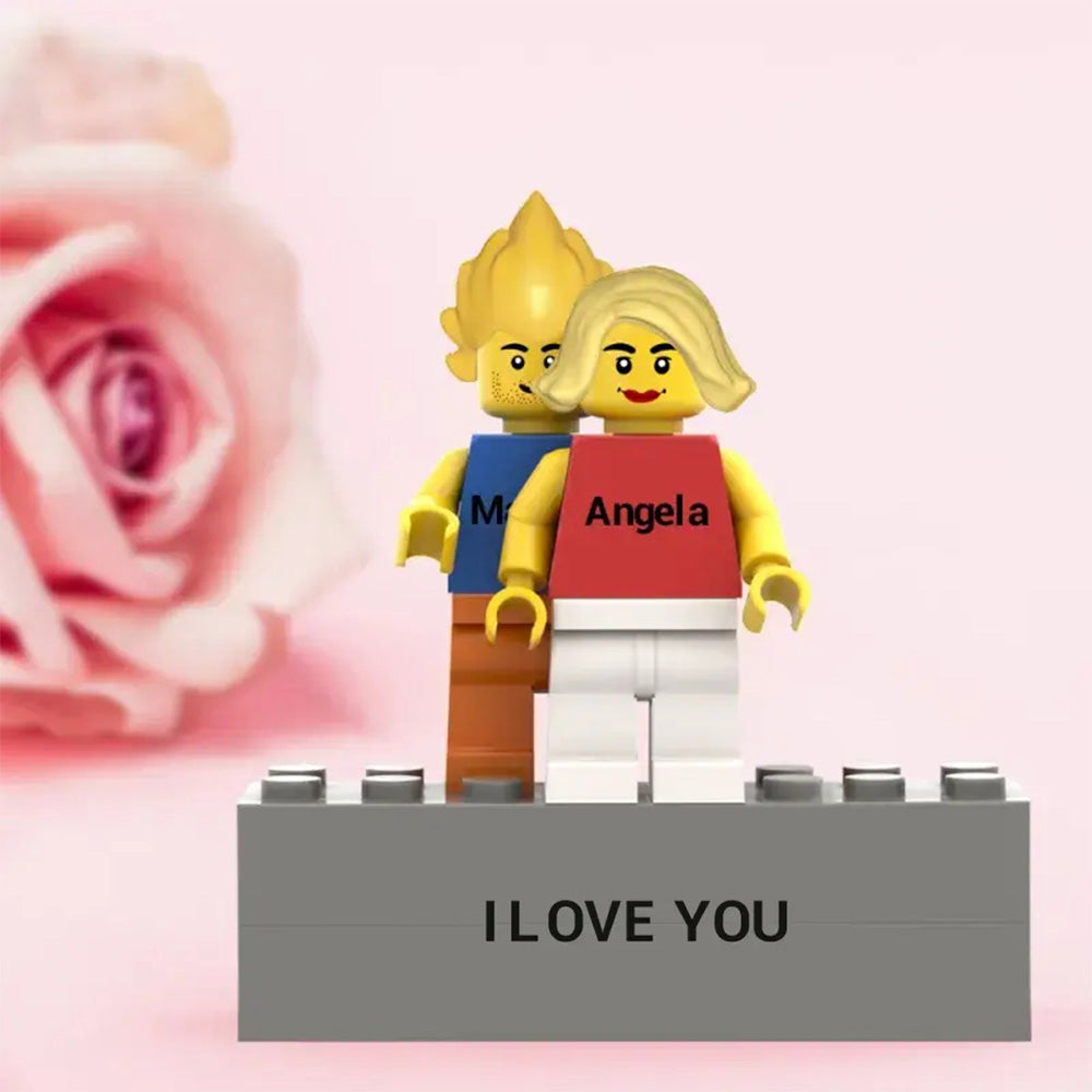 Turn Your Photo Into a Custom Couple Mini Figure ❤️